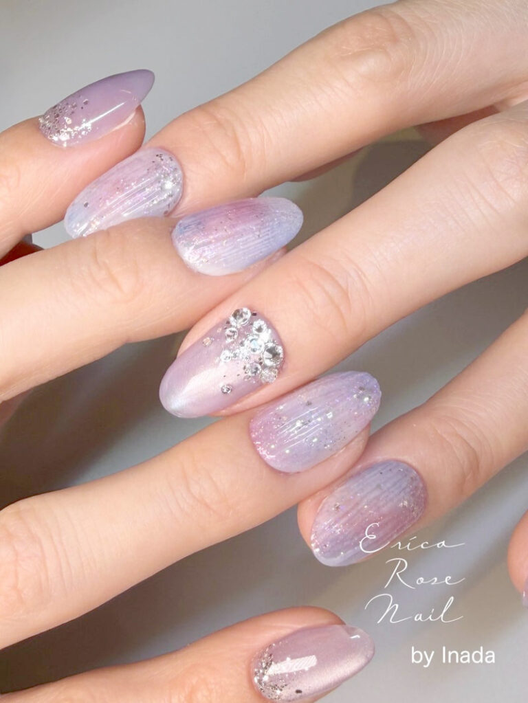 スプリングバカラネイル